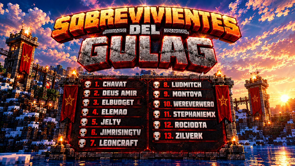 950Spartan's tweet photo. DIA DEL GULAG MIS APUESTAS DE LOS QUE VIVEN @Chavatj_ @DeusAmirr @ElBudget @SrElemao @JeltyTV @JimRisingSC @LeonCraft_Ky @LudMitch @montoyatrrr @Wereverwero @StephanieGarBa @rociodta y @Zilverk  SUERTE #Dedsafío4 https://t.co/wvNSshzCLY