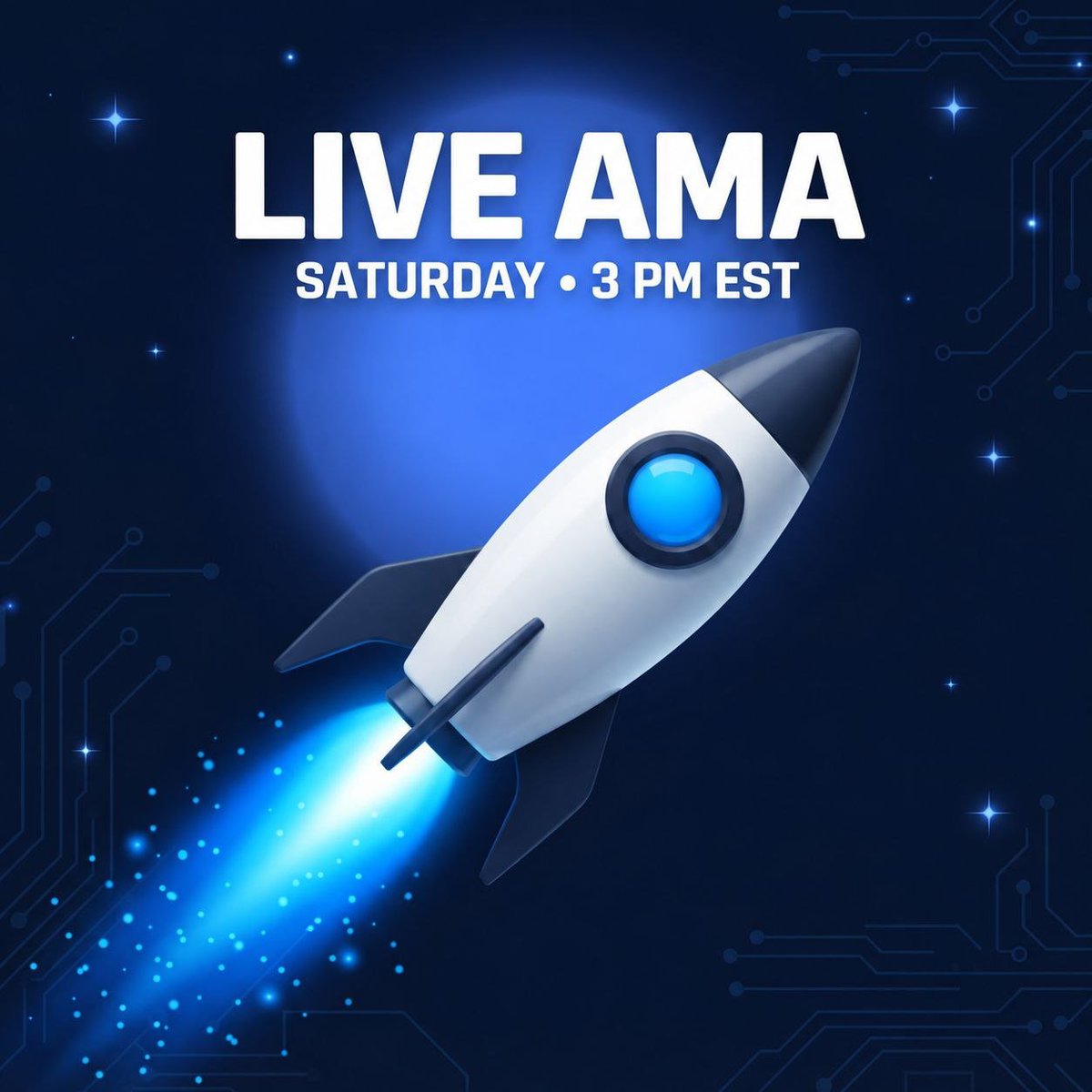 memesrock_'s tweet photo. Live AMA tomorrow. Alot of announcements will be made.

Come join at 3 PM EST https://t.co/2DzjbQ4QCu