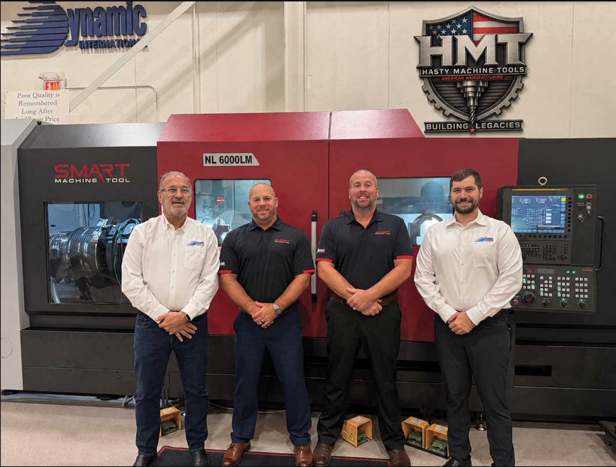 MfgNewsWeb's tweet photo. Hasty Machine Tools has joined the @SmartMachineCNC dealer network, enhancing its capability to provide factory-direct CNC solutions across VA, NC & SC. Discover more:
https://t.co/eBAgq4HoFk
#CNC #Manufacturing #SMARTMachineTools #HastyMachineTools #FactoryDirect #LocalSupport https://t.co/16pMNaVnYx