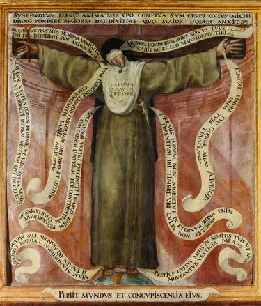 rosaxmundi's tweet photo. Beyond the Bride of Christ: The Crucified Abbess in Mexico and Spain - El Alma Mortificada (c. 1680)