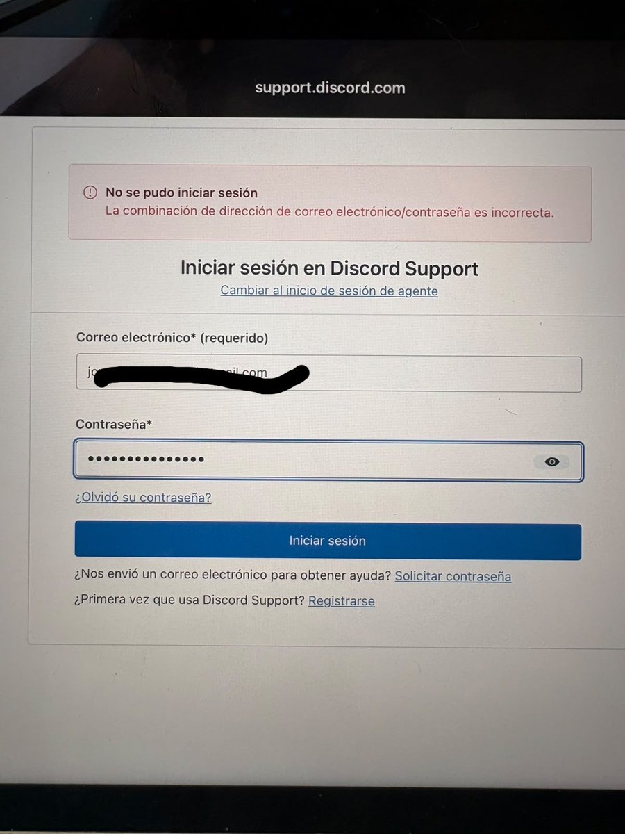 jonas_delgado07's tweet photo. A few days ago I registered my account for the first time in the Discord App. Just after logging in, the platform reflected to me that I had violated the rules of the Application. I tried to go to support to be able to solve the problem but it asks me to log in to help me, but it won't let me start to solve the problem.