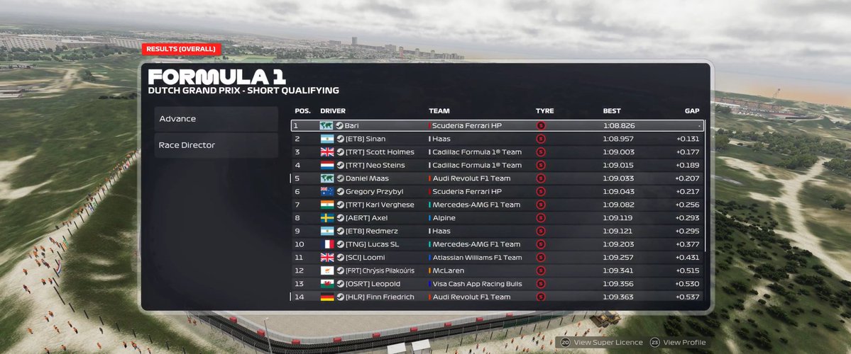 Daniel_Maas_'s tweet photo. AERS - Zandvoort - HLR Debute!!

Q- P5, not a bad lap just much more in it. 
R- P12, Spun while i was on for top 5 minimum because of my button not working, kept me on medium and instantly spun around. Unlucky but a lot of positives to take from this race. Onto the next one! https://t.co/OZ8gXyhqaJ