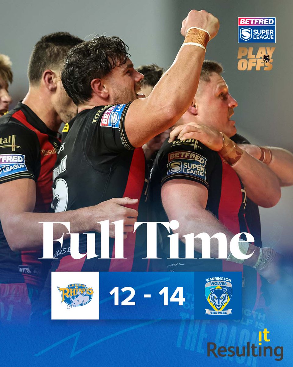WarringtonRLFC's tweet photo. FT with @ResultingIT 

WE'RE GOING TO THE GRAND FINAL!!!!!! https://t.co/5KuzDcHRyq