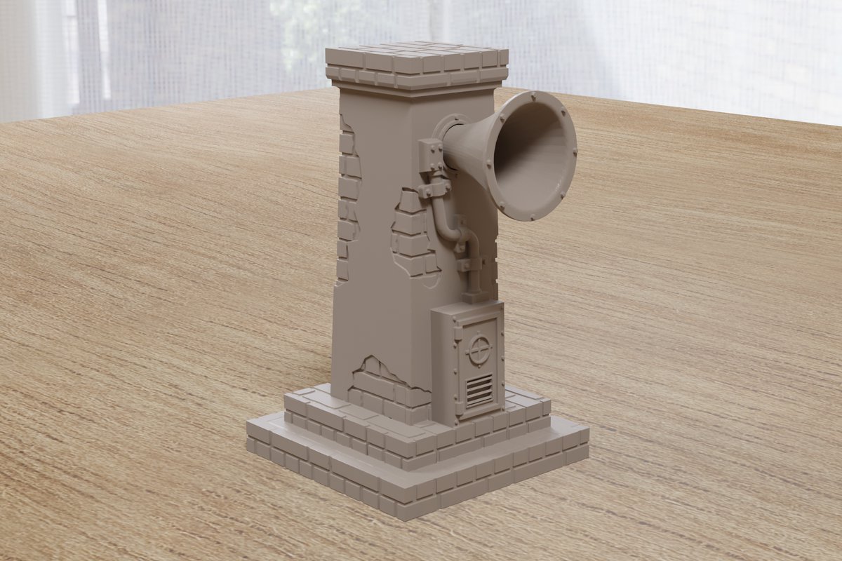 MiniaturesPat's tweet photo. Trench Crusade players: the village siren is sounding. Who reached it first?

My new Village Siren Post terrain STL is exclusive to MyMiniFactory for now. Patreon and Tribes members get the files in November.

https://t.co/TIUzLjV4bi https://t.co/YHuYFyXBFE