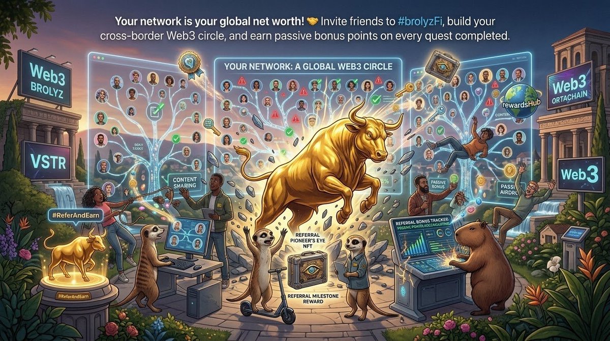 Al50849740Ala's tweet photo. Climb the global ranks! ๐ The higher your tier in #rewardsHub, the lower your platform fees and the bigger your distribution multipliers. Rise to the top on #brolyzFi!
#CryptoTier #Web3Growth #SocialFinance https://t.co/NYZbHdwPHt