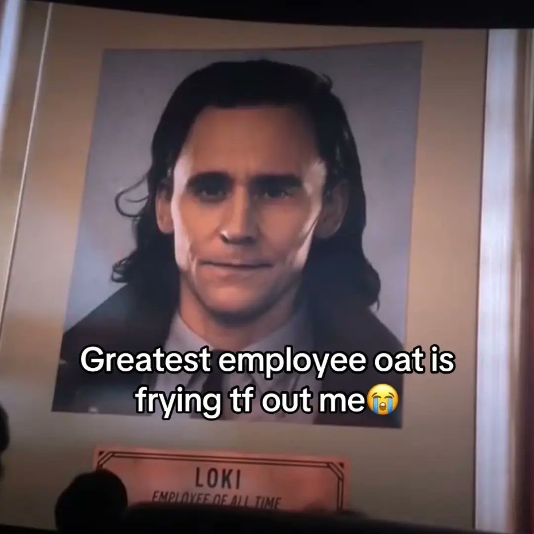 anything_here1's tweet photo. He is technically in charge of "All Time" so yes he is the employee of all time. https://t.co/8ifnO4MgRz