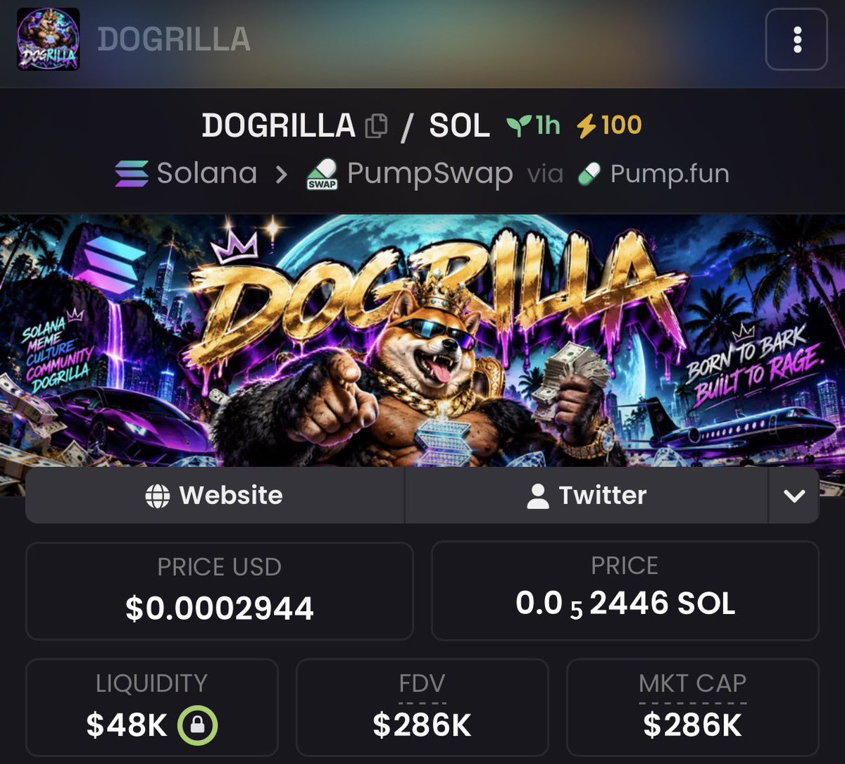 arescoins's tweet photo. THIS WILL GO TO 10M MINIMUM

BELIEVE THE PUMP,

LOCK TF IN 

THIS WILL PRINT

CA: CyKDftwgNsifHhno7o2Ypz35238LYK4wrJruWq3Npump https://t.co/Sh9SGcLRzn