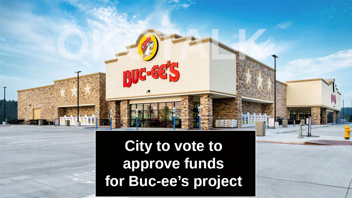 OKCTalk's tweet photo. Oklahoma City Council will vote on Tuesday on funds to improve the Cimmaron Road and Interstate 40 intersection that will facilitate Oklahoma’s first Buc-ee’s.

As we were first to report, the City has struck a preliminary deal to bring the popular travel stop to a site just within the city limits near Clarence E. Page Airport.  The current Cimmaron exchange with I-40 was built for rural use and is not nearly robust enough to accommodate the heavy traffic typically generated by a Buc-ee’s location.

The agenda item for the next City Council meeting would approve a project agreement with CSMS Management, LLC for ‘congestion relief’ at that particular intersection.

CSMS Management is a real estate and management subsidiary owned by Arch "Beaver" Aplin III, the founder and CEO of the popular Texas-based travel center chain.

The agreement calls for CSMS to provide engineering design, environmental studies, and permitting.  The City will be responsible for required environmental mitigation, right-of-way acquisition, utility relocation, and removal of encroachments.

After federal approval, the Oklahoma Department of Transportation will administer construction and inspection.

Funding for the road project will come from the City of OKC $7.578M, CSMS $6.05M, and ODOT $11.378M.  

The City received a grant from Senator Mullin’s office for $10M, approved in the past federal budget.