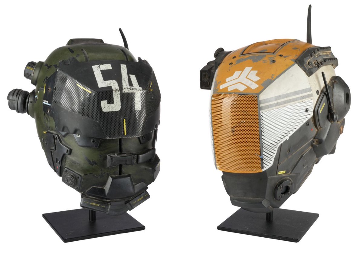 ForwardLeaks's tweet photo. 🎥 FUN FACT:

Only THREE screen-worn Call of Duty props have ever been sold online.

The first prop was an ATLAS Helmet for an Advanced Warfare x Mountain Dew ad titled ‘Man vs. Machine’. It sold for $882 USD.

The second and third props sold together as a lot. They were NRC Helmets from the Black Ops 3 ‘Seize Glory’ live action trailer. They sold for a whopping $4,095 USD.

Call of Duty props used in live action trailers and ads are incredibly rare, and their price points match that fact.