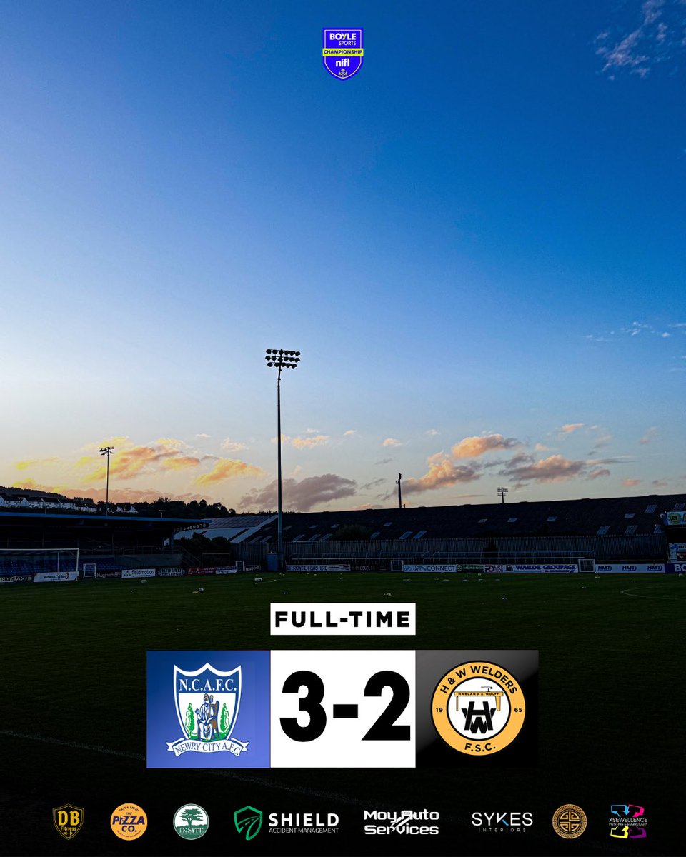WeldersFC's tweet photo. Disappointing night for the Welders, who fall short after a hard-fought battle at the Newry Showgrounds. https://t.co/RNwPjDhrzN