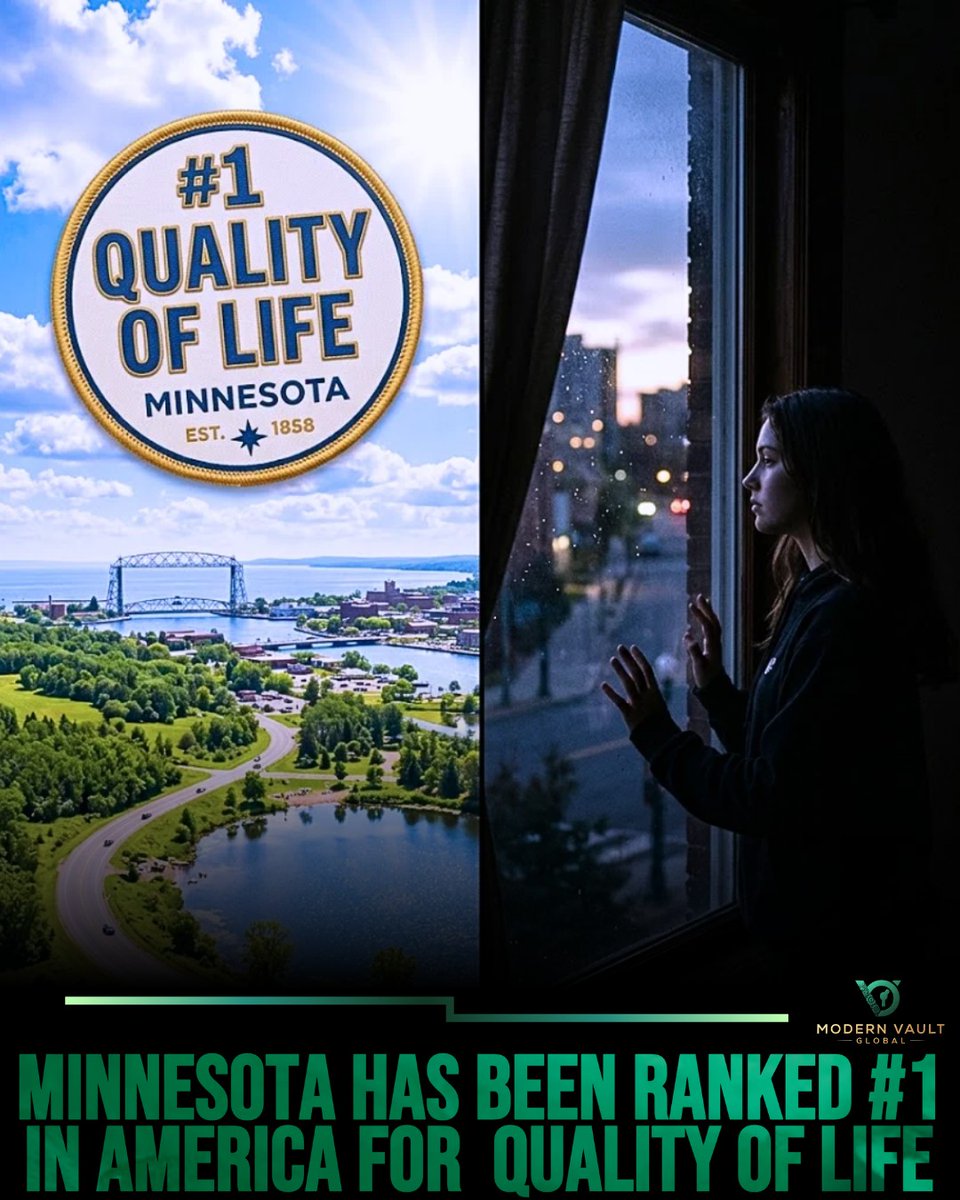 GingerPishner's tweet photo. Is a high quality of life on paper enough? Minnesota ranks highly for overall quality of life, yet near the bottom for youth depression and mental health support. True well-being requires more than impressive metrics—how can we better support the https://t.co/JvgQm4QbNN