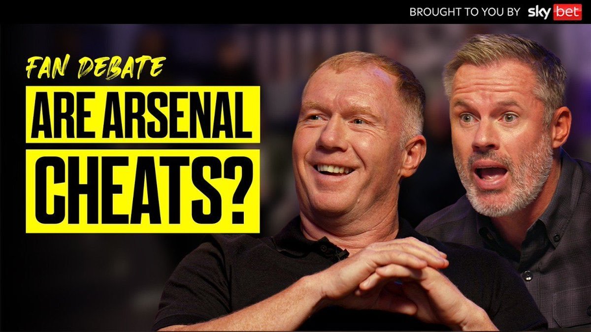 afc_N7k's tweet photo. Can we please remember that this is a real thumbnail that Sky used after we got a very dubious 2nd yellow vs a team with 115 charges; and the referee had officiated in the UAE?  

Sky were definitely being paid by City Group lol https://t.co/IRTWlBbCXy