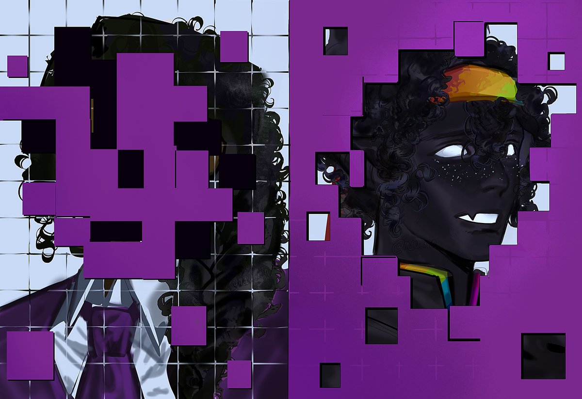m1u_kon's tweet photo. The last piece of puzzle.

#spokeisherefanart #ashswagfanart #unstablesmp https://t.co/BNzfixg8SC