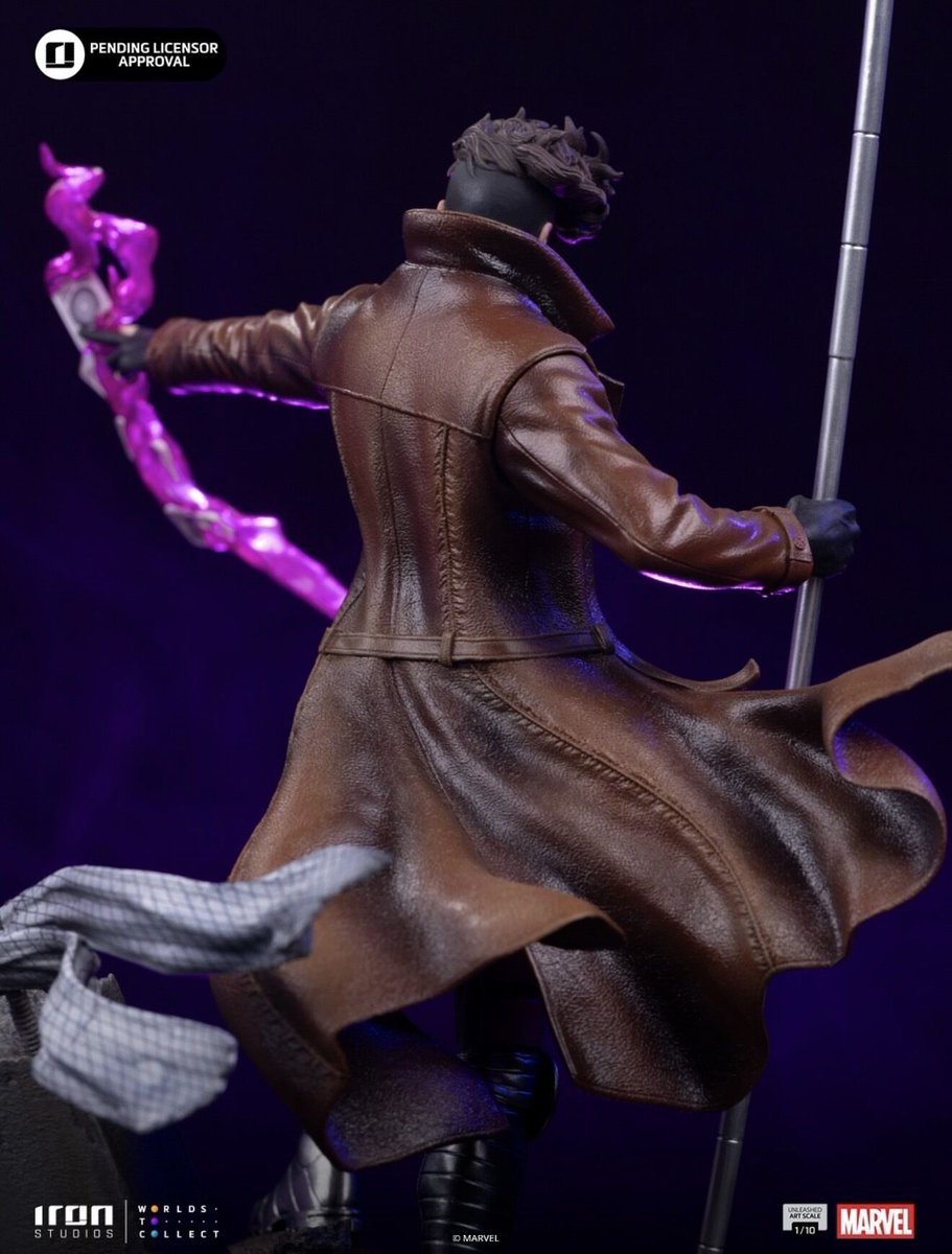 GambitSpotting's tweet photo. Spotted: Art Scale 1/10 figure from Iron Studios coming 2027
#gambit https://t.co/1OdeF9u5Qn
