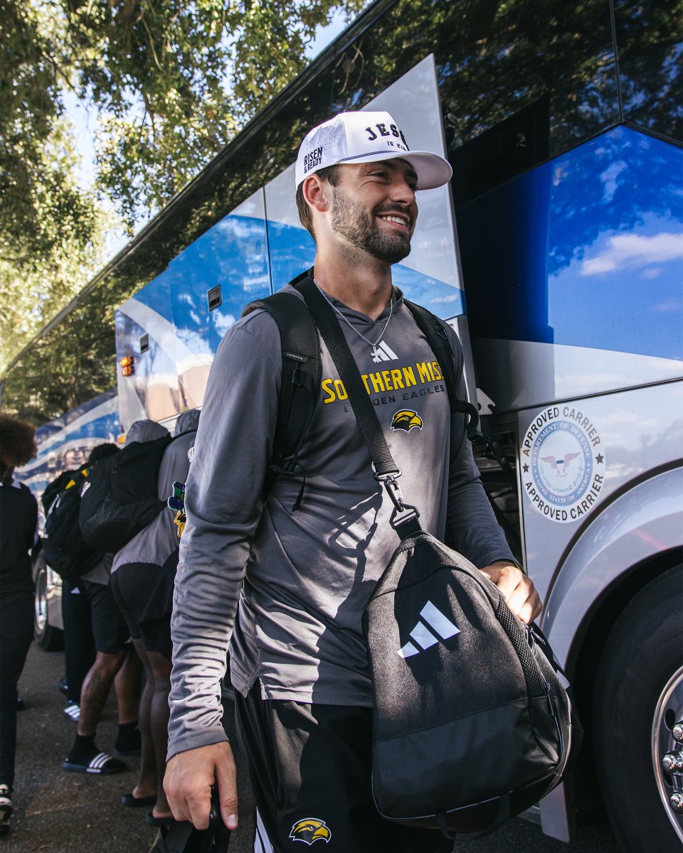 SouthernMissFB's tweet photo. Next stop ➡️ NOLA  

#SMTTT https://t.co/i5N3aDiuAu