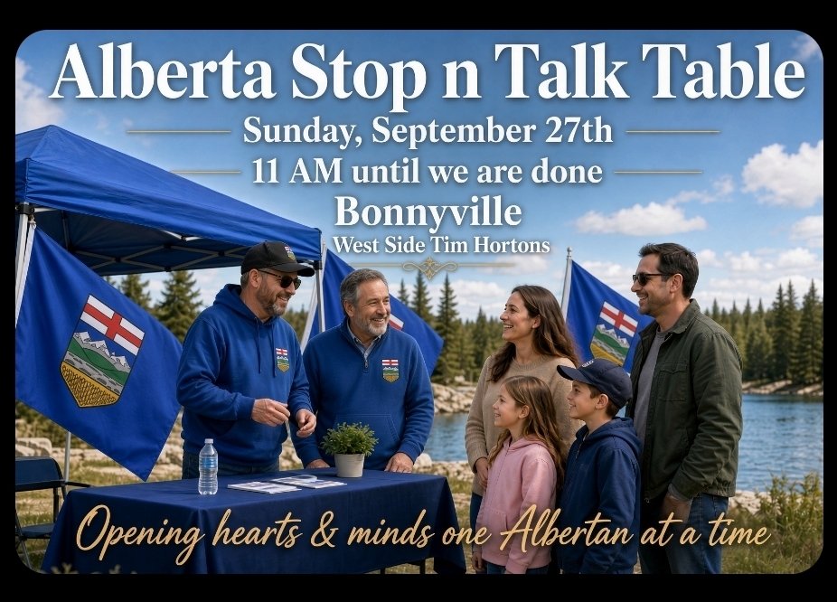 CSmartarsery's tweet photo. Sending out a request to all Patriots in the Lakeland Region.

Sunday CBC The National will be there to interview us.  Between noon and 1pm.

They aren't coming to do us any favors or make us look good.

So any local support would be much appreciated.
#AlbertaIndependence 
#AlbertaStrong