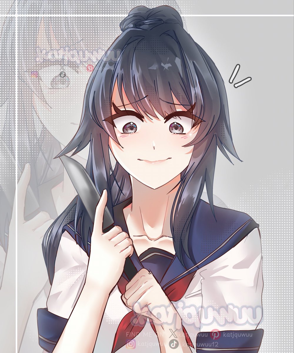 katjquwuu's tweet photo. Ayano Aishi 🔪
#yanderesimulator #ayanoaishi #ayanofanart https://t.co/7tFL859RSF