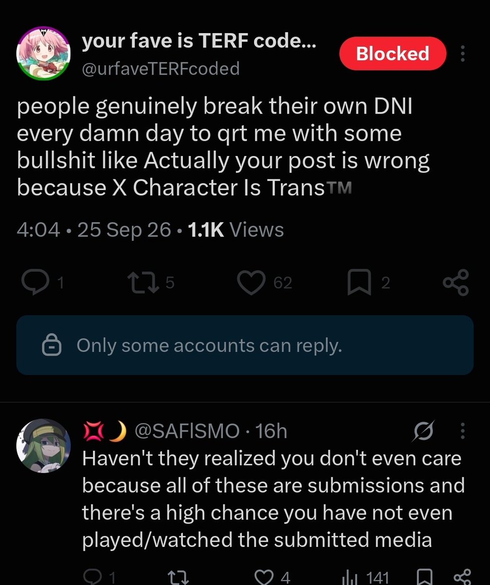 amazigh_veritas's tweet photo. "Hi I made a gimmick account about being bigoted and making people's favorite character I know nothing about adhere to my bigoted views why do people hate me why do people qrt me 🥺🥺🥺" https://t.co/wYAoy1QvQZ