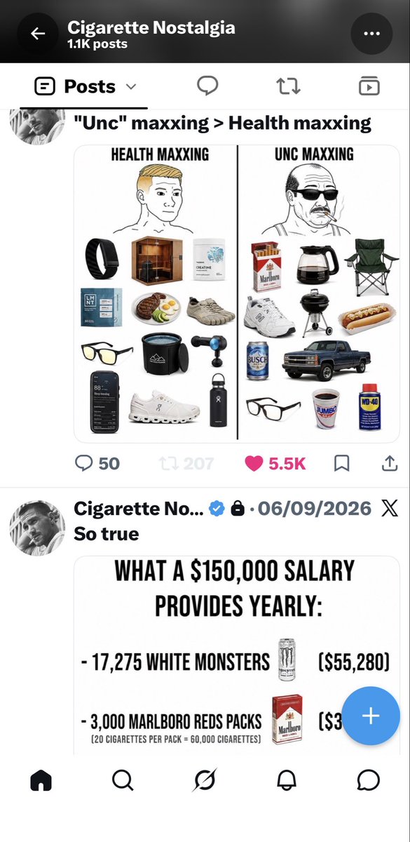 disignit's tweet photo. Looks like @CigsMake is now private / protected account — 
I’d put £1million bet on the reason : because of lame libtards do not have a sense of humour set up ‘report that page’ army on a virtue signalling drive https://t.co/F6Lopak4Me