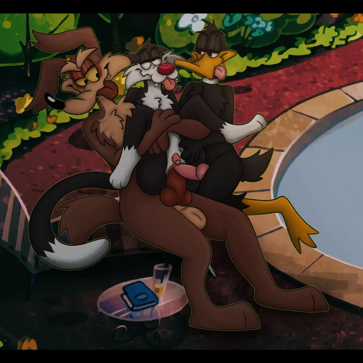 VirexDistricts's tweet photo. β
filling that kitty up :3
@KaelAlvarezMD
#gooneytunes #looneygoons #daffyduck #wileecoyote #sylvester #daffywilesylvester
β https://t.co/fWhB2zhXpH