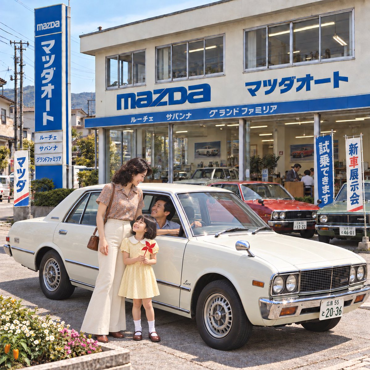 MyPace55Ch's tweet photo. 昭和の「マツダ」に
令和が１つだけ隠れてるよ。

すぐにわかるから
見つけてみてね！ https://t.co/4Cce3V84M7