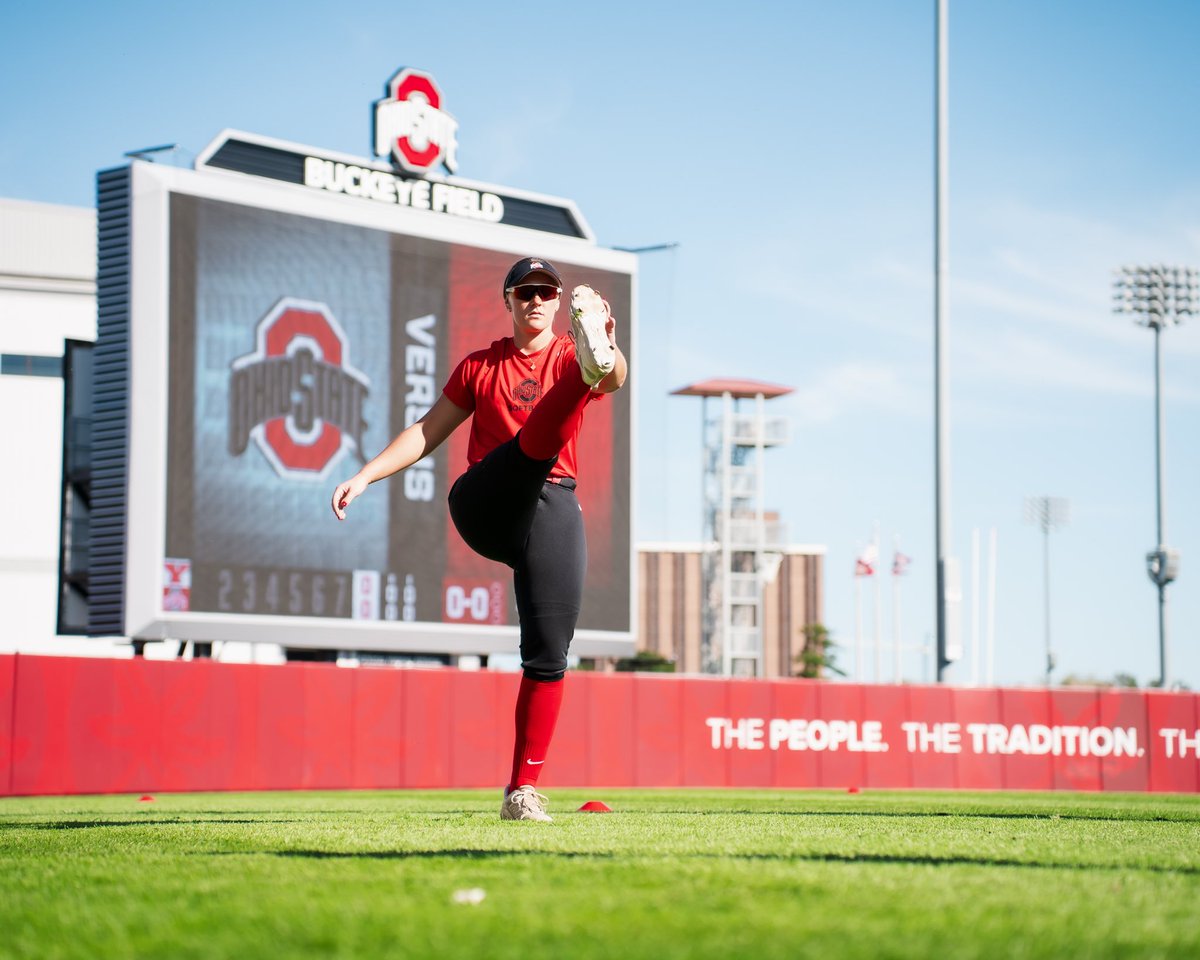 OhioStateSB's tweet photo. Getting warm ☀️ https://t.co/F1JtbCL2QD