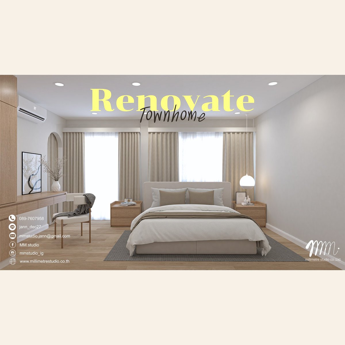 EleanoreTavg's tweet photo. minimalist “HOME K’ TONKHAW” by Millimetre Studio 
ออกแบบตกแต่งภายใน รับเหมาก่อสร้าง และรีโนเวท 
Tel. 089-760-7958 | LINE: jann_dec27 | Facebook: MM. studio https://t.co/VTAjOhfW8M