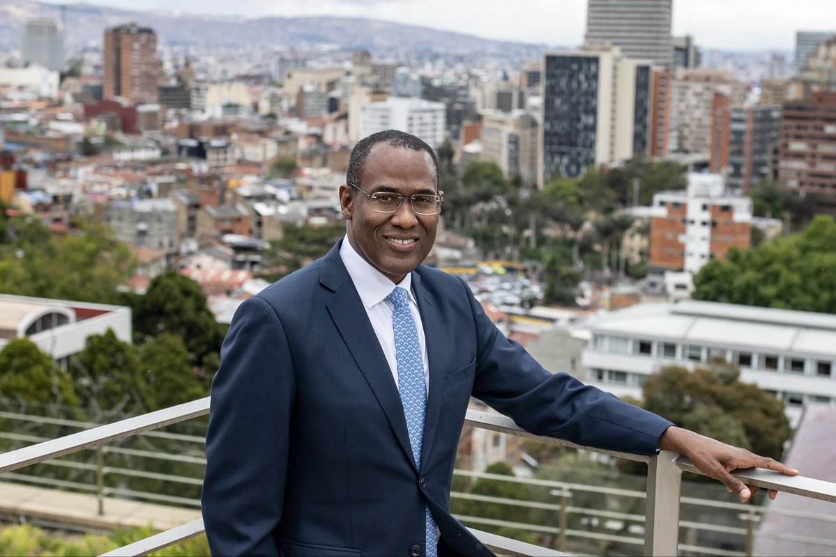 NigelClarkeJa's tweet photo. It is wonderful to be in beautiful Bogotá, Colombia. Looking forward to engaging with government officials, business leaders, civil society, and students to learn more about the priorities and opportunities ahead. https://t.co/6dbKroIpbj