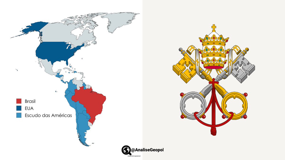 AnaliseGeopol's tweet photo. 🇧🇷🇻🇦🇺🇸 O serviço de inteligência da Igreja Católica é um dos melhores e mais ativos do mundo. Se a instituição decidiu intervir na política brasileira, é porque vê indícios claros de que a expansão dos EUA na América Latina é prejudicial e perigosa para ela.

Os países membros do Escudo das Américas e governos latino-americanos alinhados aos EUA são governados por líderes de direita e extrema-direita neoliberais e neoconservadores, a maioria alinhada aos interesses de igrejas protestantes e neopentecostais, muitas vezes adotando posturas até mesmo combativas contra a Igreja Católica e tradições típicas da América Latina, muito relacionadas ao catolicismo herdado da cultura ibérica da colonização portuguesa e espanhola.

Portanto, a expansão da influência dos EUA sobre a América Latina, e a consequente disputa religiosa entre protestantes e católicos, pode ter acendido um sinal de alerta no Vaticano, que, ao ver um candidato abertamente pró-EUA, com falas problemáticas e ligado a figuras que atacam abertamente a fé católica, pode ter tomado iniciativas sutis para usar sua ampla estrutura no Brasil para defender a soberania brasileira e valores mais alinhados a doutrina da Igreja Católica, rejeitando o projeto neoliberal patrocinado por Washington no Brasil.