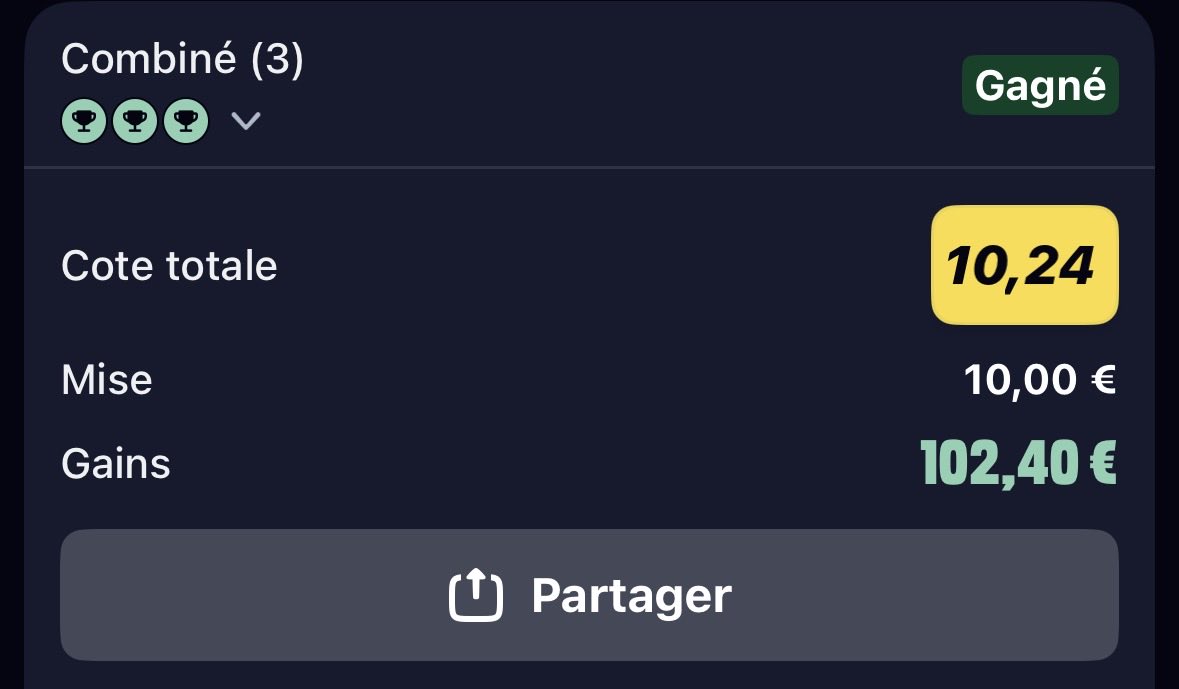 welcomepartyy's tweet photo. cote a 10 la semaine dernière / cote a 9 ce soir 
@1mCooked très chaud sur le foot vous pouvez check ce qu'il propose c'est fort https://t.co/fH1riNFTq2