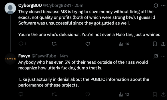 Cyborg8001's tweet photo. We really need to start calling out more of these "influencers" like Favyn for normalizing toxicity against fans and developers through nostalgia wrapped in pseudo-profound-bullshit. https://t.co/3FXIRmdGQr
