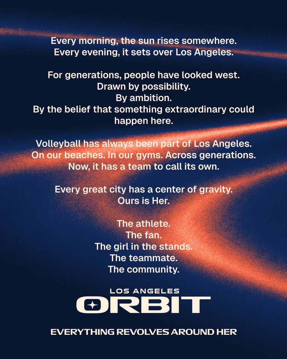 LAOrbitVB's tweet photo. Introducing LA Orbit 🚀
#LAOrbit #EverythingRevolvesAroundHer https://t.co/cKve8zaG7M