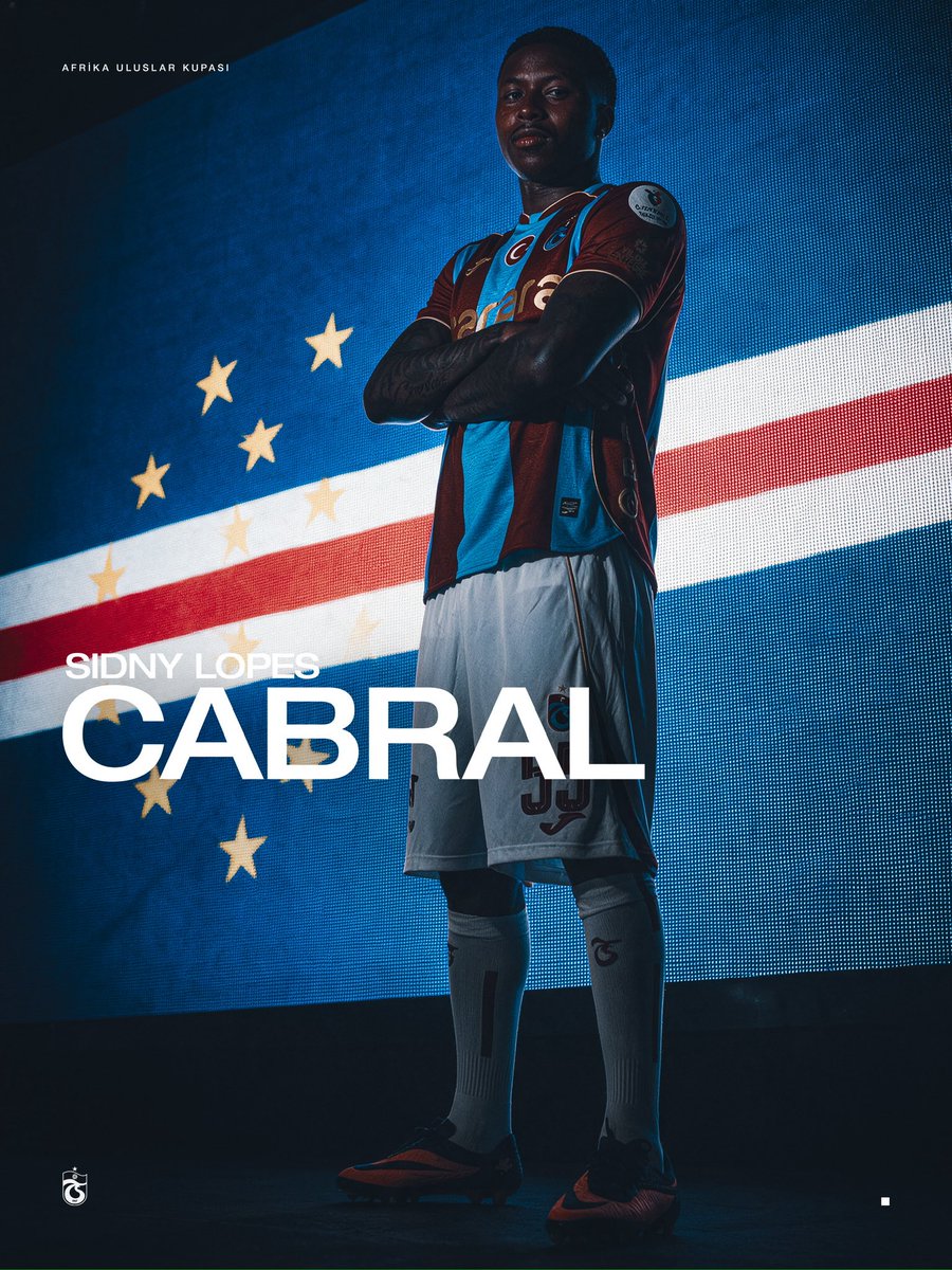 Trabzonspor's tweet photo. Afrika Uluslar Kupası Elemeleri’nde Mali karşısında Yeşil Burun Adaları’nın tek golünü kaydeden futbolcumuz Sidny Lopes Cabral’ı tebrik ederiz 👏

🇲🇱 3-1 🇨🇻
⚽️ 10' Sidny Lopes Cabral https://t.co/7LMw7XzVgT