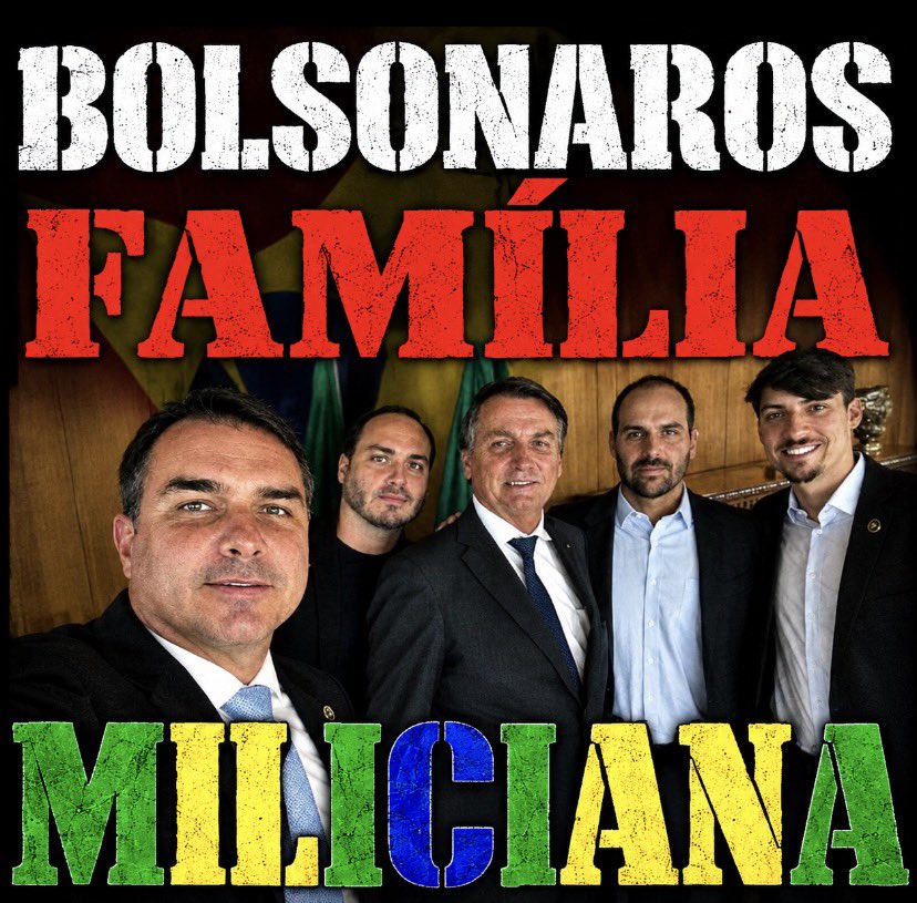 _dilmadebochada's tweet photo. Mendonça proíbe chamar os  BOLSONAROS de FAMÍLIA MILICIANA

Eu automaticamente 

BOLSONAROS FAMÍLIA MILICIANA https://t.co/c1XaPdEcTv