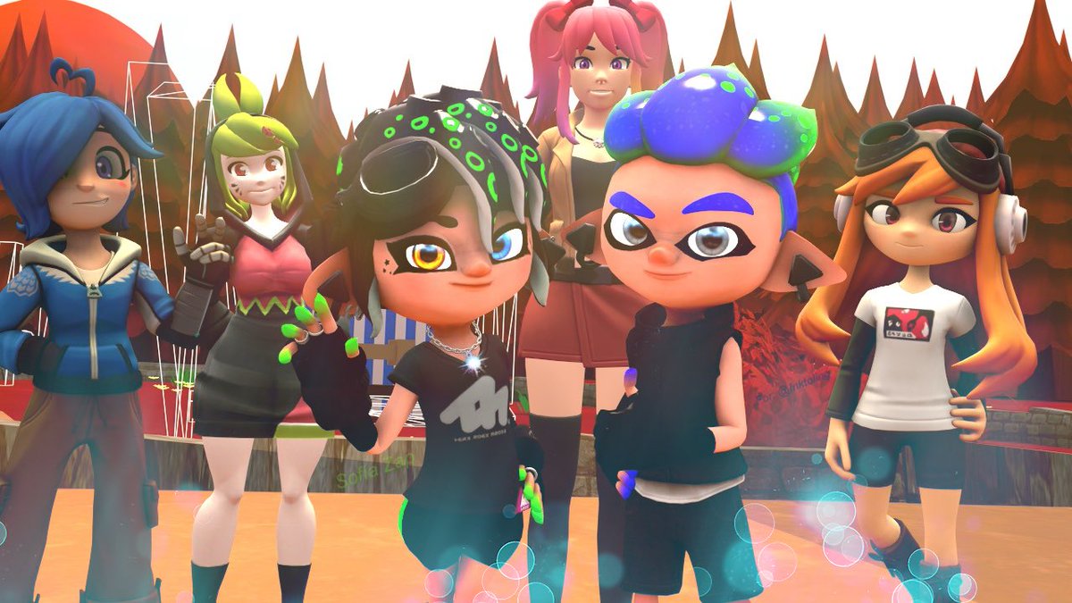 SOFIAMA71953507's tweet photo. Welcome the Castle Smg4! ✨
For: @IInktoling 
l hope you like it. ^^
#Splatoon3 #SoucerFilmmaker #SFM #Smg4 https://t.co/ufO0g8htNc