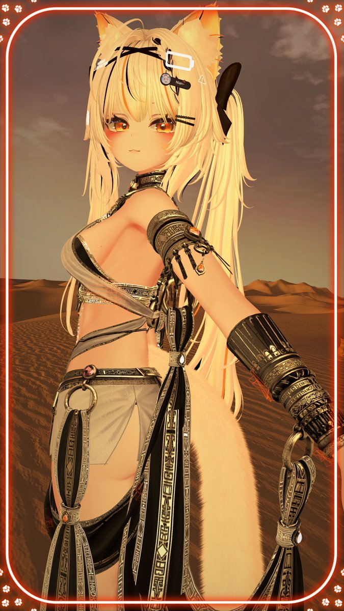 nyakiranian's tweet photo. Grass is greener here? I don't see any.

#VRChat #Airi3d #booth https://t.co/HVMwGE06Bv