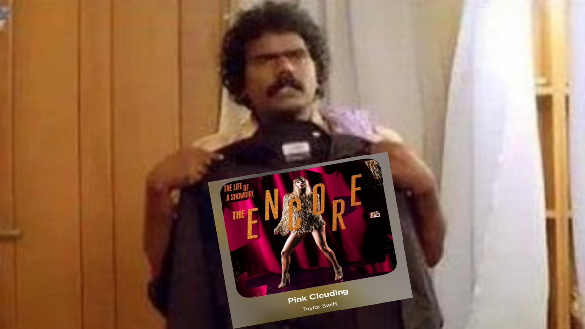 ishcus97's tweet photo. Arumaya iruke da 😭🩷 thanks thalaivi @taylorswift13
#PinkClouding https://t.co/J7lAaBvIqG