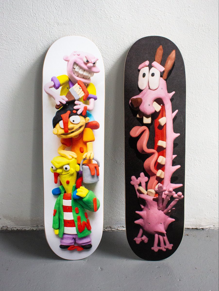 spooky__woods's tweet photo. CARTOON BOARDS

OUT NOW!!! https://t.co/jxk73OOBS5