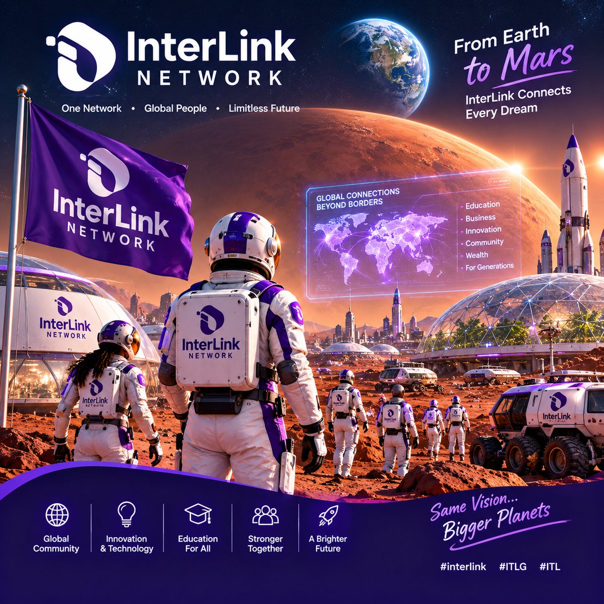 Blessingfapo's tweet photo. A new era of life is unfolding. 🌍✨
InterLink Network is building a future where people, technology, and opportunity connect without borders. The journey has only just begun. 🚀💜

#interlink #ITLG #ITL https://t.co/MzebGAjrE3