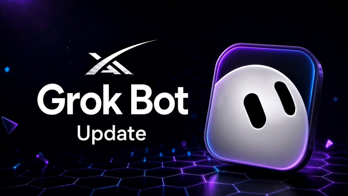 blankspeaker's tweet photo. SpaceXAI : Grok Bot has been updated to version 0.59.1

Bugfix https://t.co/njI3IkTvF6