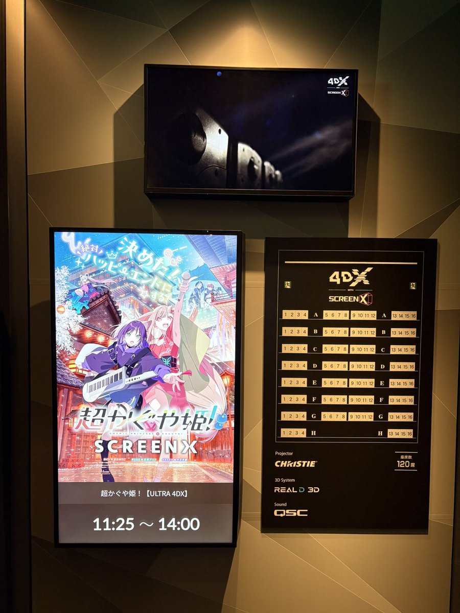 kaposan_yr's tweet photo. 超かぐや姫！16回目はシネマサンシャインららぽーと沼津のULTRA 4DX！！ https://t.co/vHYDaSPb2k