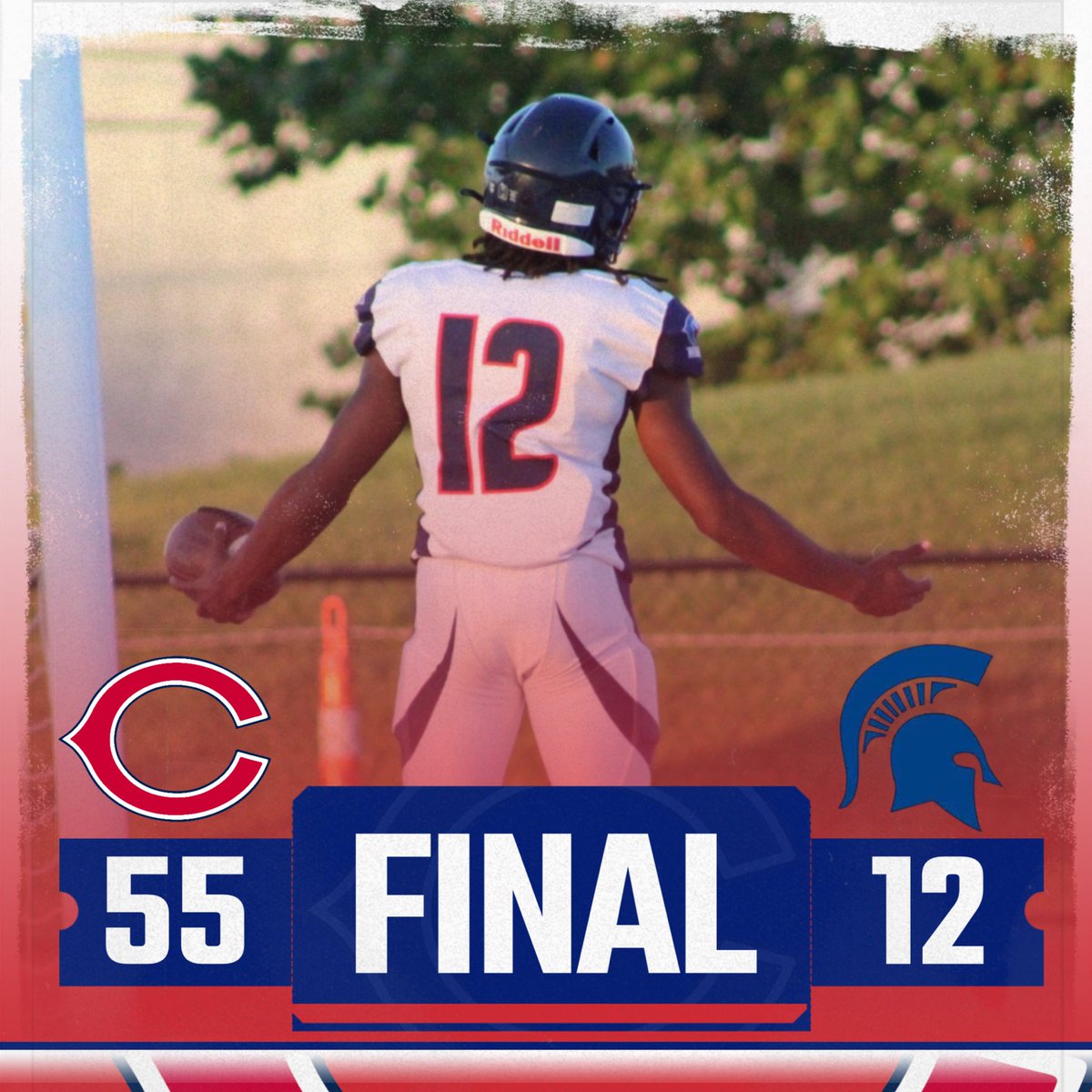 CCCIronmenAD's tweet photo. IRONMEN WIN!!! Complete Team Effort as the Guys defeated the Spartans this evening with a 55-12 Win!
Next Game: Gilmour Academy, Saturday, October 3rd
#GoIronmen https://t.co/BkgMQhppVG