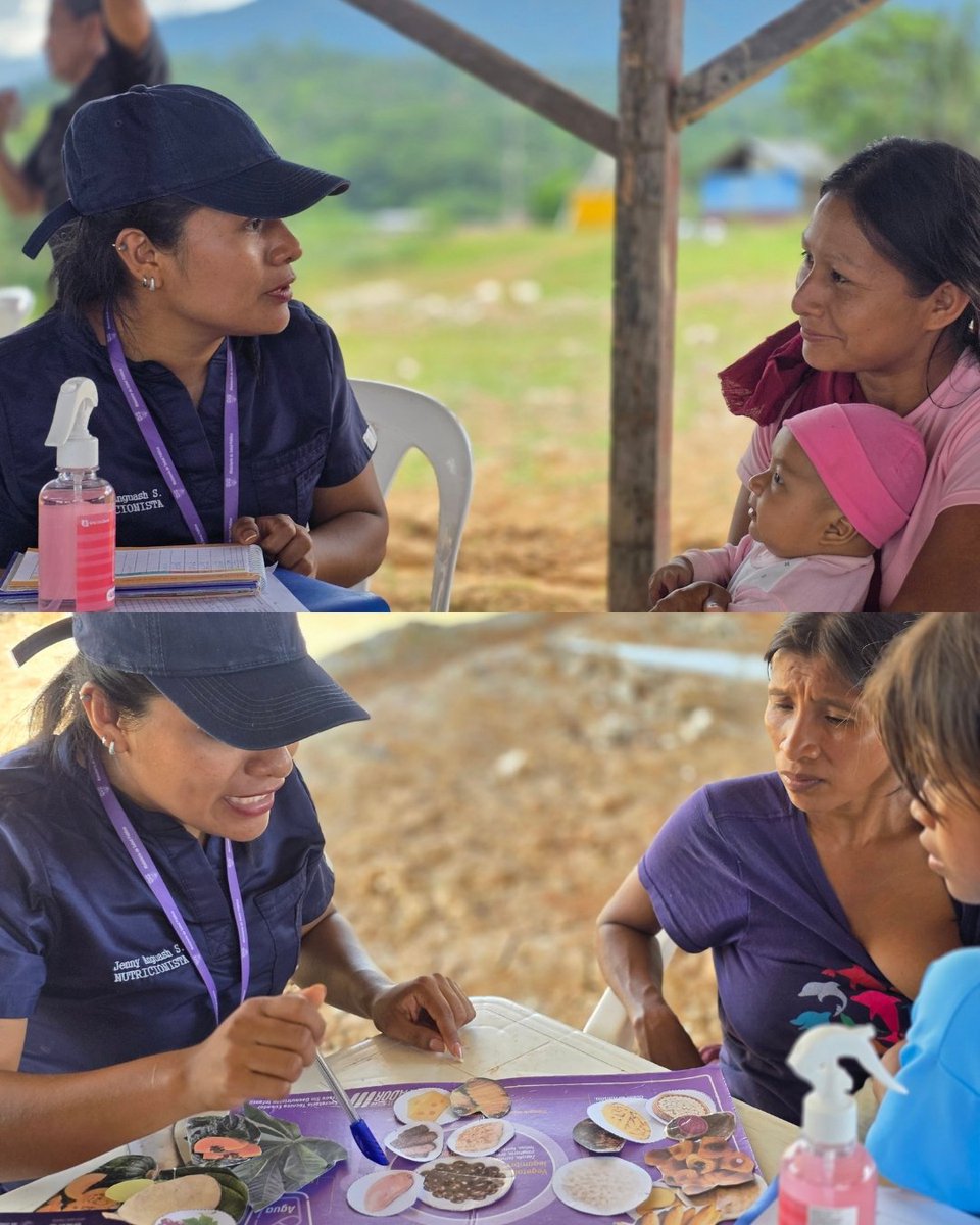 dpsmorona's tweet photo. #MoronaSantiago | 📍 En la comunidad Chimius, cantón #Tiwintza, equipos de @saludmoronasantiago llegaron a esta zona de difícil acceso con atención médica y obstétrica, vacunación, nutrición, medicamentos y educación sobre agua segura y prevención del dengue. https://t.co/toXBUkdPn1