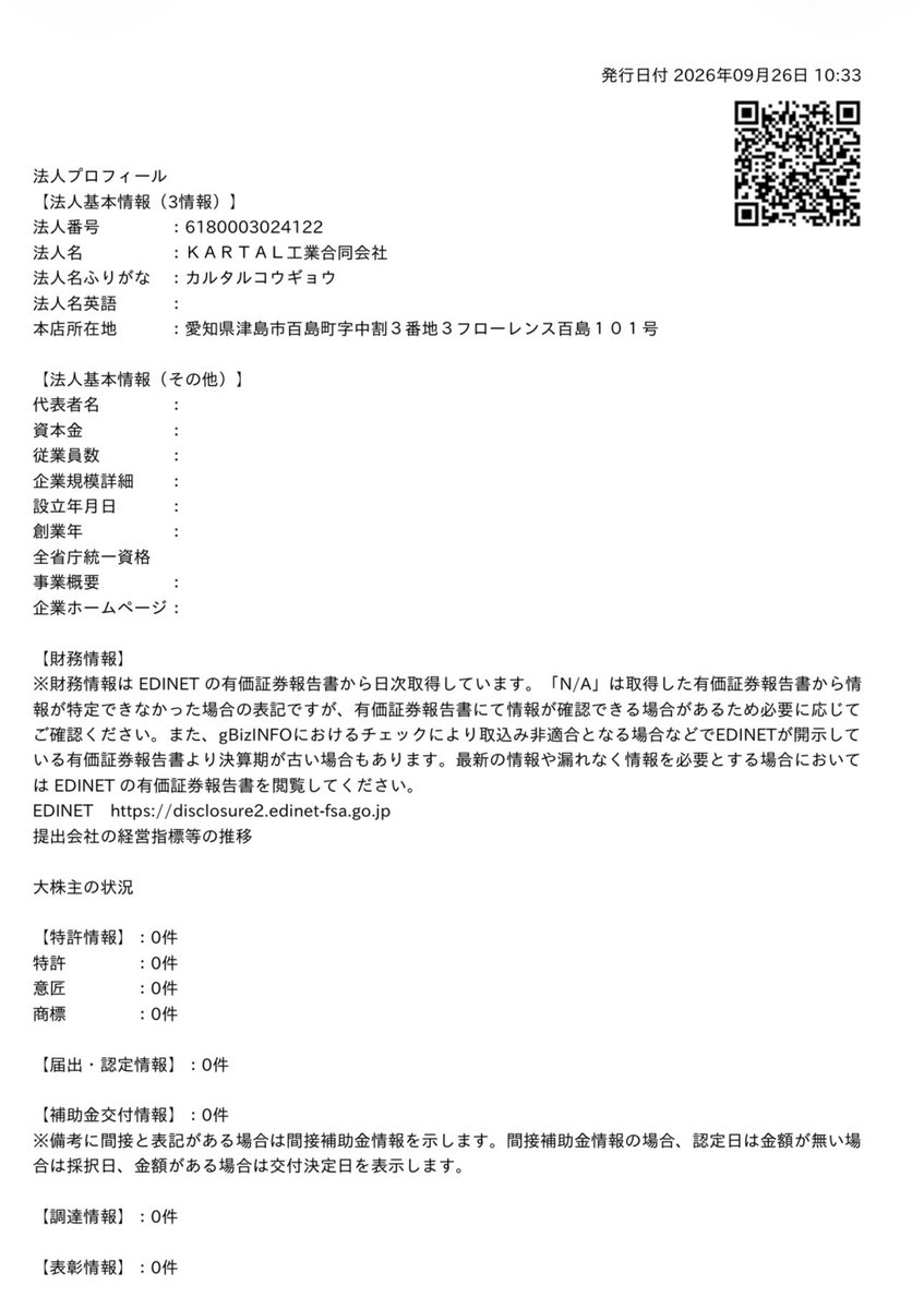 japan_miyu_'s tweet photo. 【愛知】

企業名：ＫＡＲＴＡＬ工業合同会社
代表者：デミルタシ オカン

めちゃくちゃな解体工事を行い
無差別的に人を殺傷しようとする

安定のク○○です https://t.co/12QO014ITo