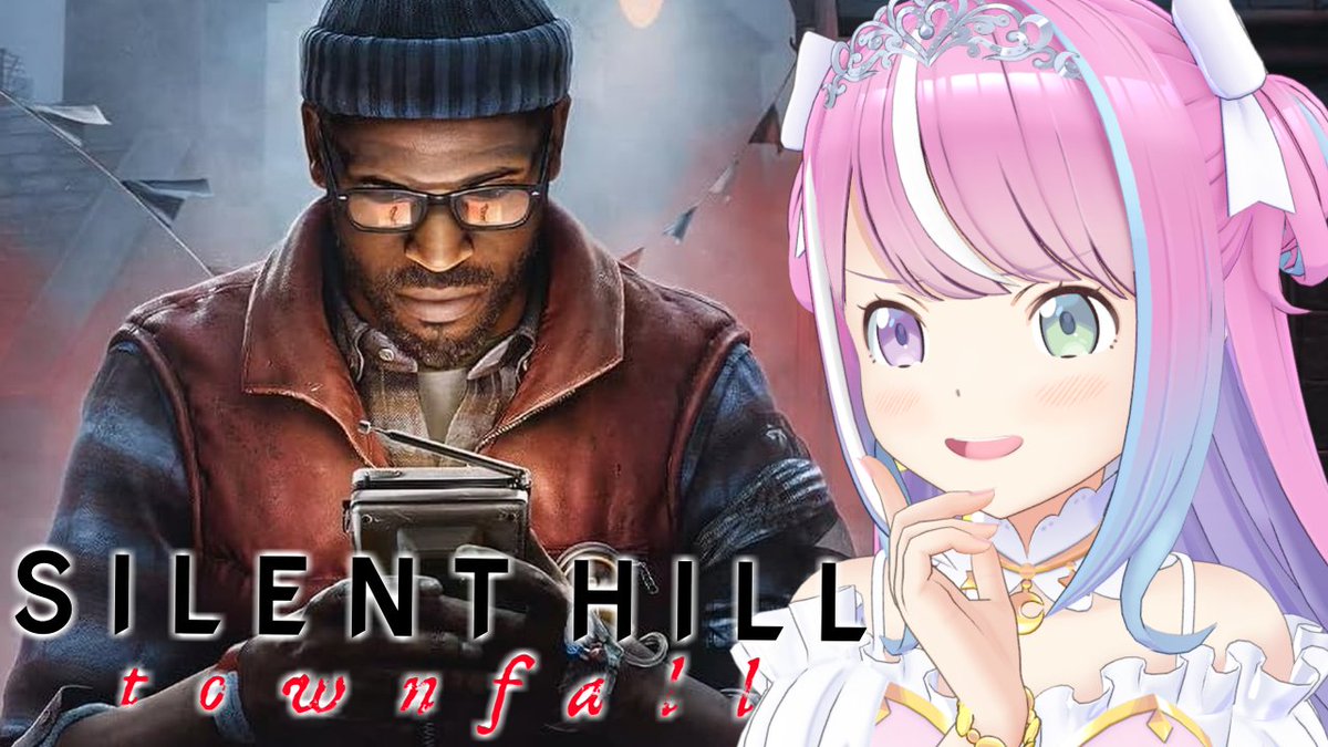 himemoriluna's tweet photo. 🍬本日17時から生放送🍬

＼＼ SILENT HILL: Townfall ／／

んなあああああ✨
最新作のサイレントヒル タウンフォールで
遊ぶのらあああああああ！！✊(・o・🍬)
#なのらいぶ　#姫森ルーナ

◆配信場所◆
https://t.co/mmuuhgsEpp https://t.co/J5DBT7g21P