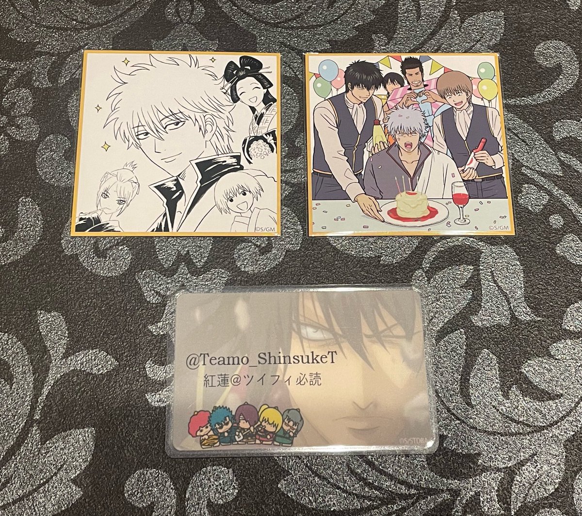 Teamo_ShinsukeT's tweet photo. 【交換】新劇場版 銀魂 -吉原大炎上-＜超炎上版＞』第1弾入場者特典
譲)真選組/吉原(晴太・日輪・月詠)
求)攘夷四天王 https://t.co/eqvhPq9C6C