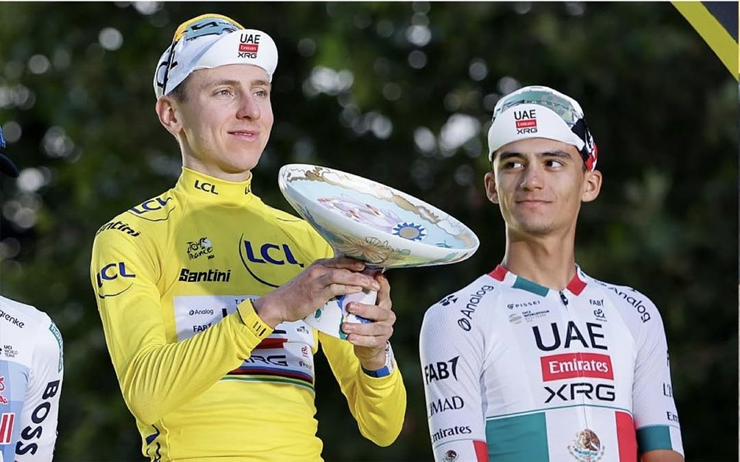 dharmashhh's tweet photo. Del Toro: “I would prefer Tadej to be here. I always like when in the race is the strongest rider in the world, and for sure we will miss him.” https://t.co/XVXlGzNhGS