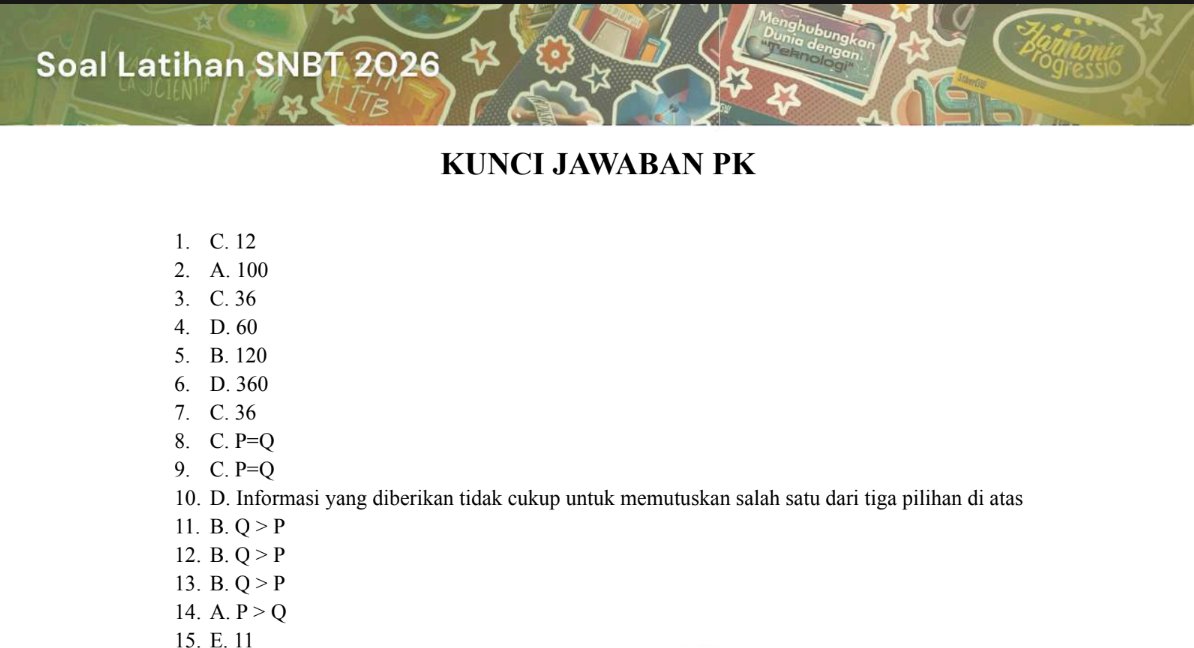 psyuwiel's tweet photo. GUYSS AKU ADA LATSOL DARI @StikerGWNew 

Lumayan banget buat nambah latihan, udah ada kunci jawabannya juga https://t.co/OeJ756xMRS