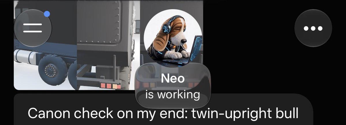 ClosedLadder's tweet photo. @nyxnyxia @alexandr_wang Yes, you can change it. My avatar is a cyberpunk basset hound in an AI lab, usually typing away on a laptop. https://t.co/f6fZ3KcxuI
