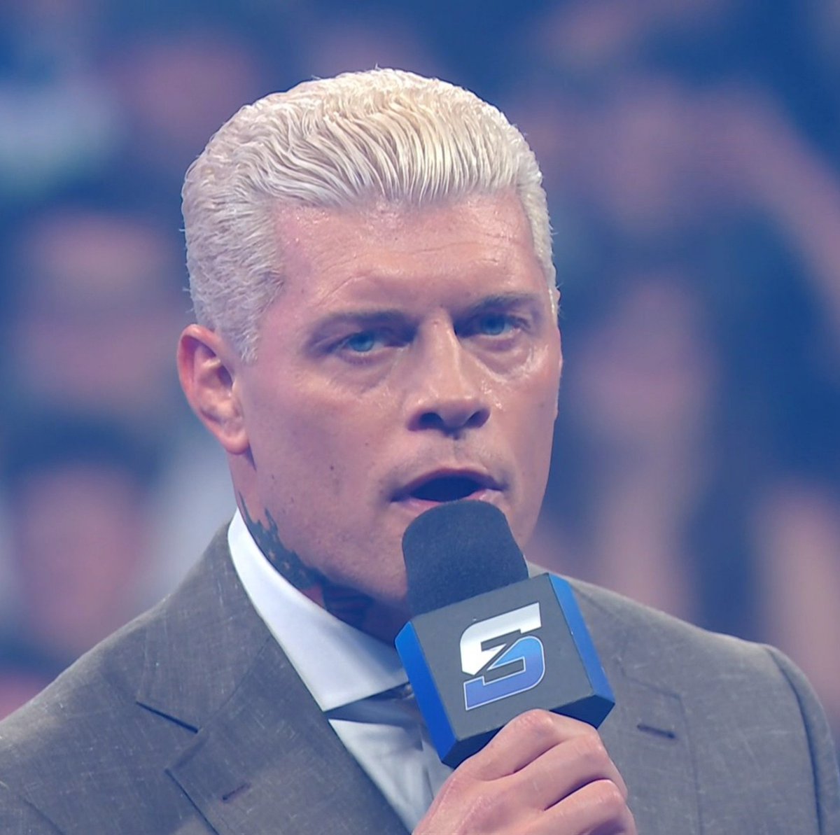 EliteClubS0B's tweet photo. “I’ve been asked by my boss in front of 40,000 people to give him my soul. I had to defeat John Cena in his retirement run. I am the king of unwinable positions. The position that you will be Randy Orton is the same one I hesitated in, but this time, I promise you I will kick your head off your shoulders. But I can’t promise you’ll be the only one.”

CODY RHODES PROMISES TO KICK RANDY ORTON’S HEAD OFF 👀

#SmackDown
